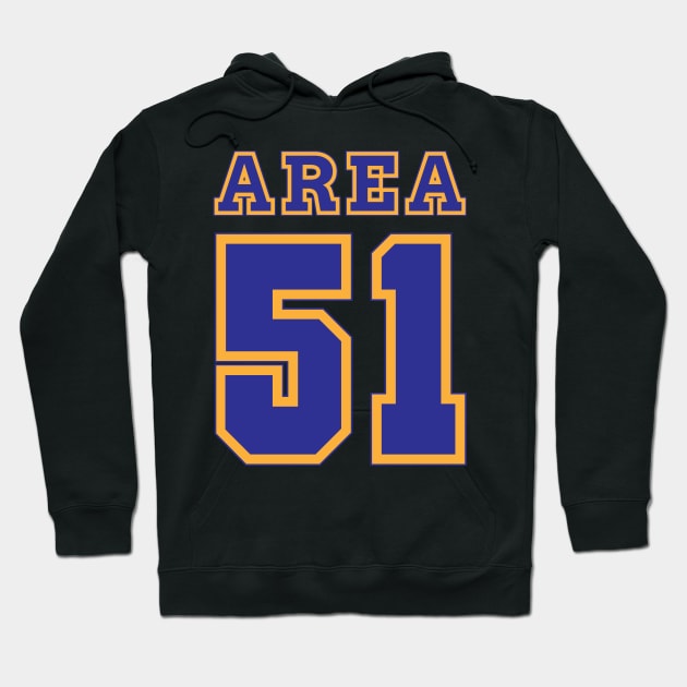 Team Area 51 Hoodie by CuriousCurios